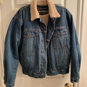 Denim Jacket w/ Fleece Lining
